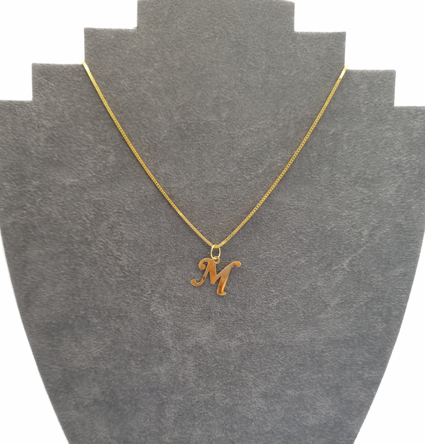 22k solid gold alphabets pendant/ alphabet charms only