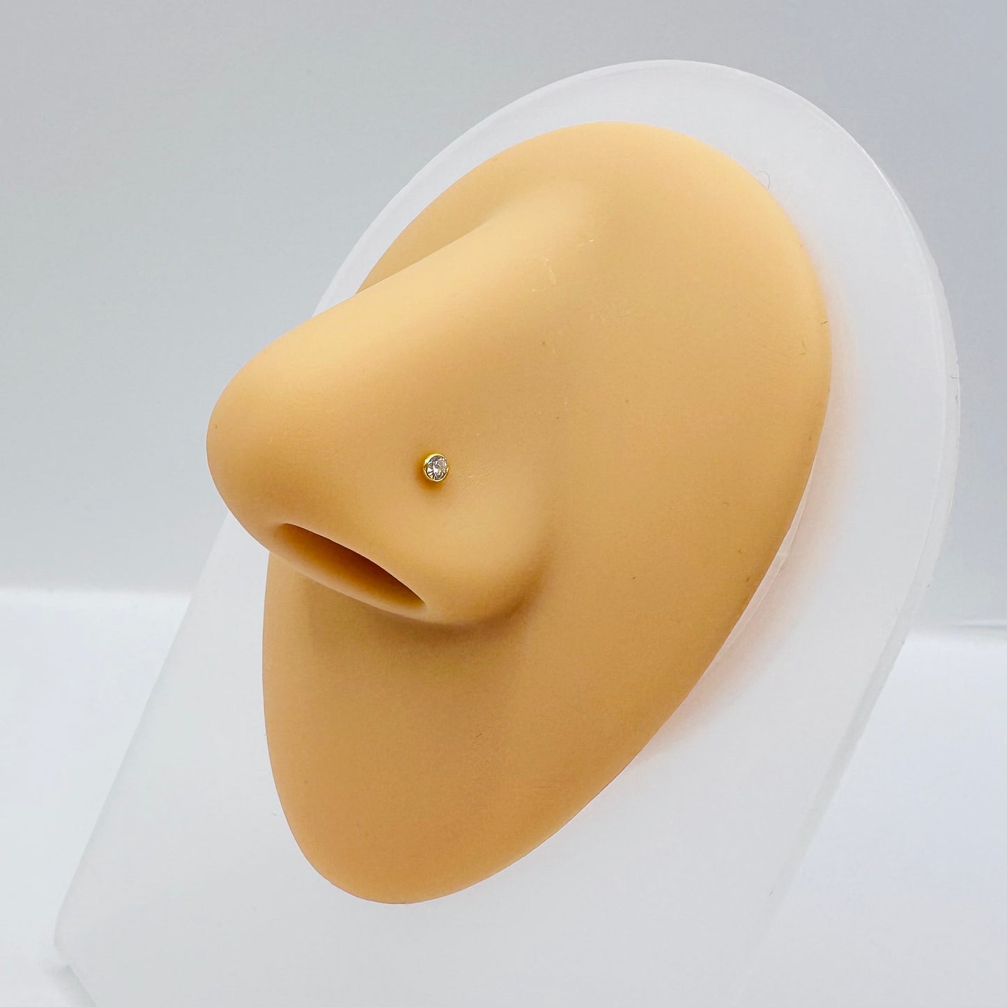 22k solid gold  nose stud/ conch jewellery