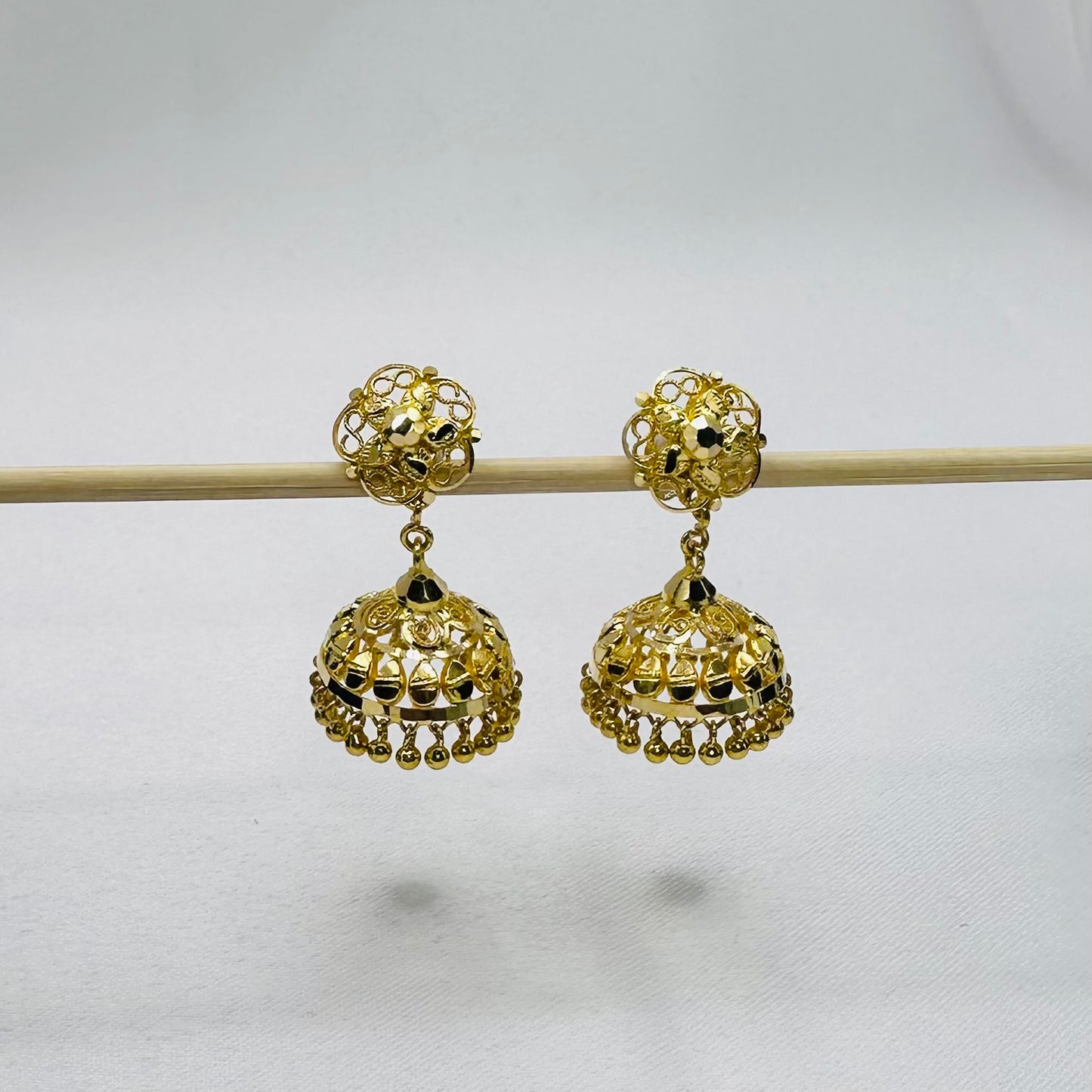 22k solid gold 2 in 1 Jimiki Kammal