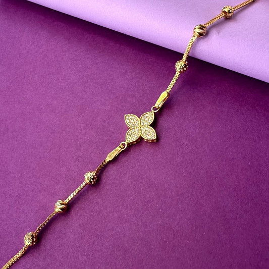 22k solid gold designer bracelet