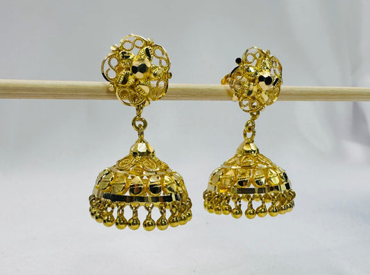 22k solid gold 2 in 1 Jimiki Kammal