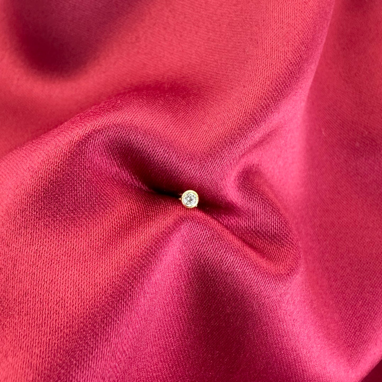 22k solid gold  nose stud/ conch jewellery