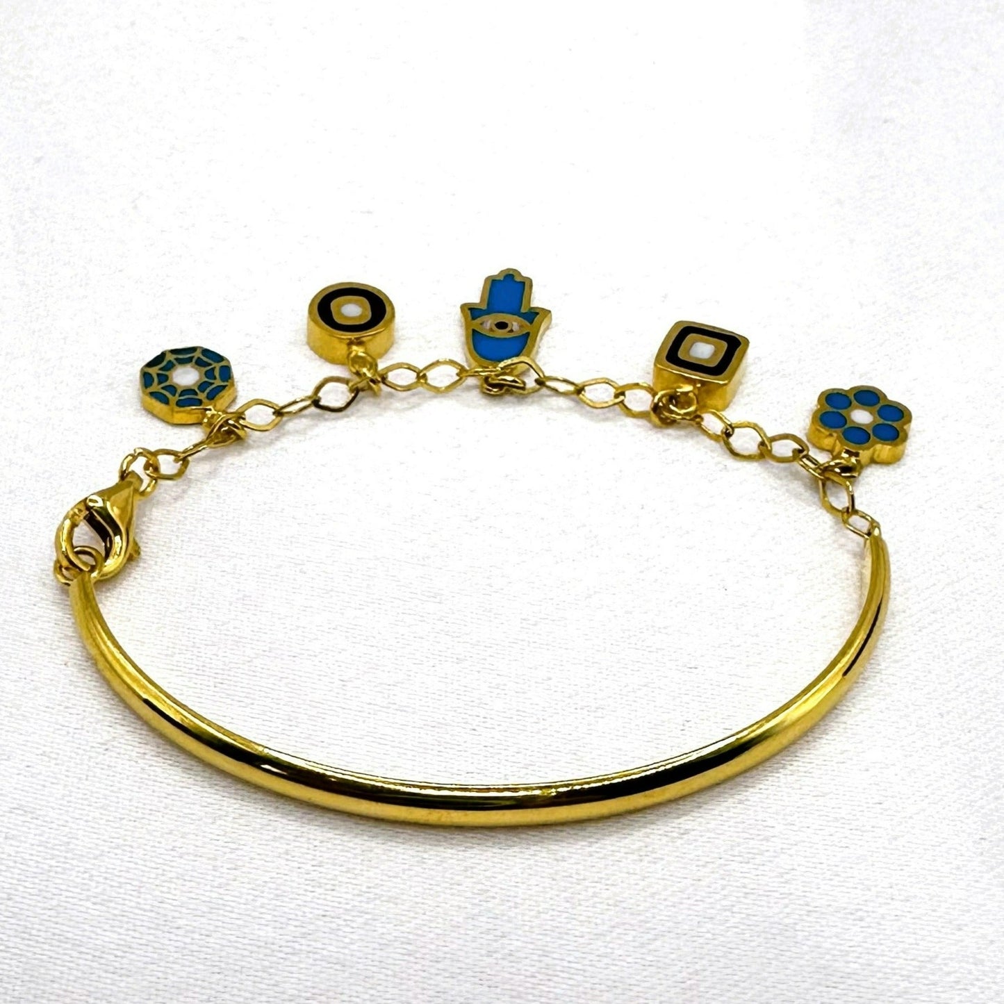 22k solid gold baby/toddlers bracelet