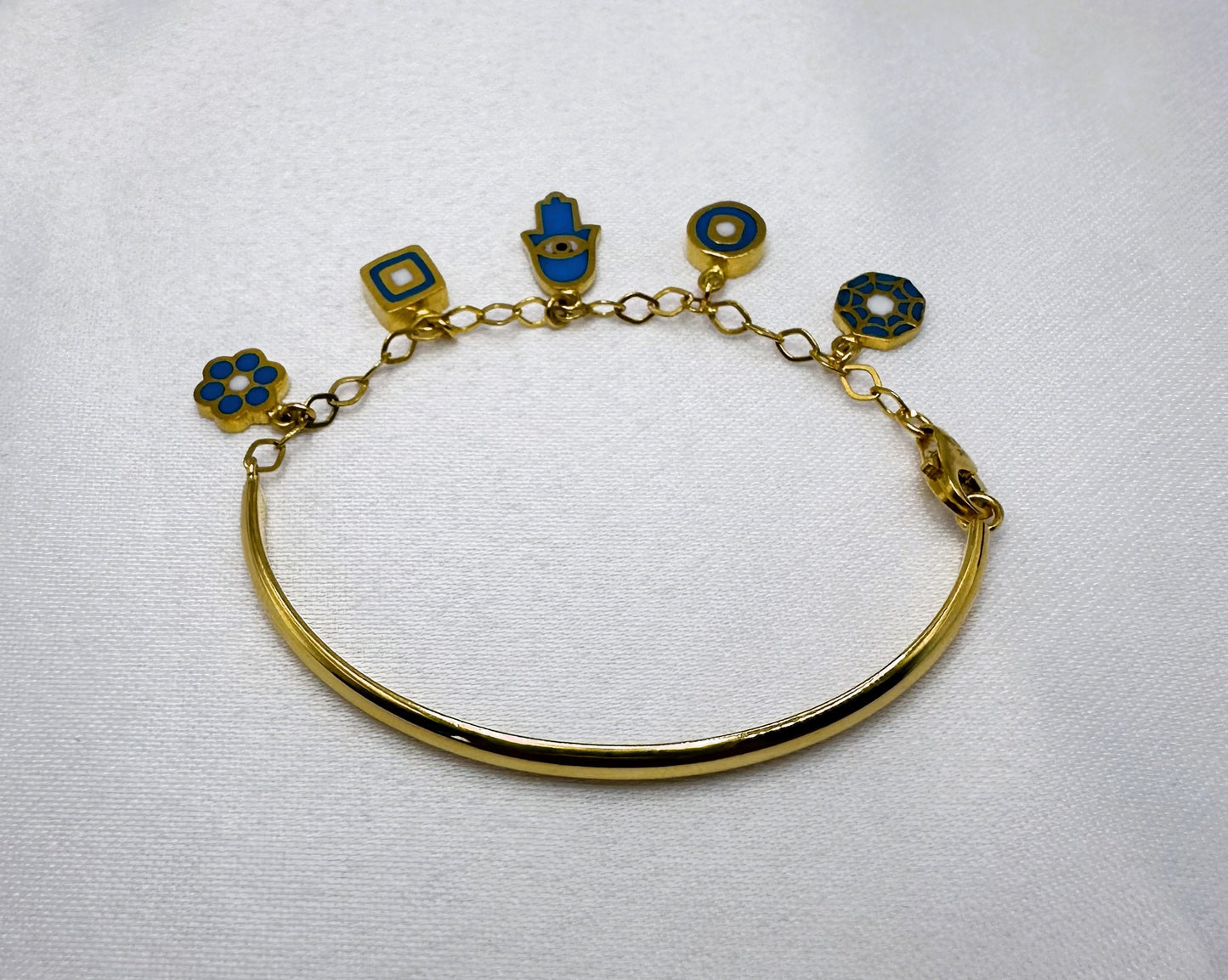 22k solid gold baby/toddlers bracelet